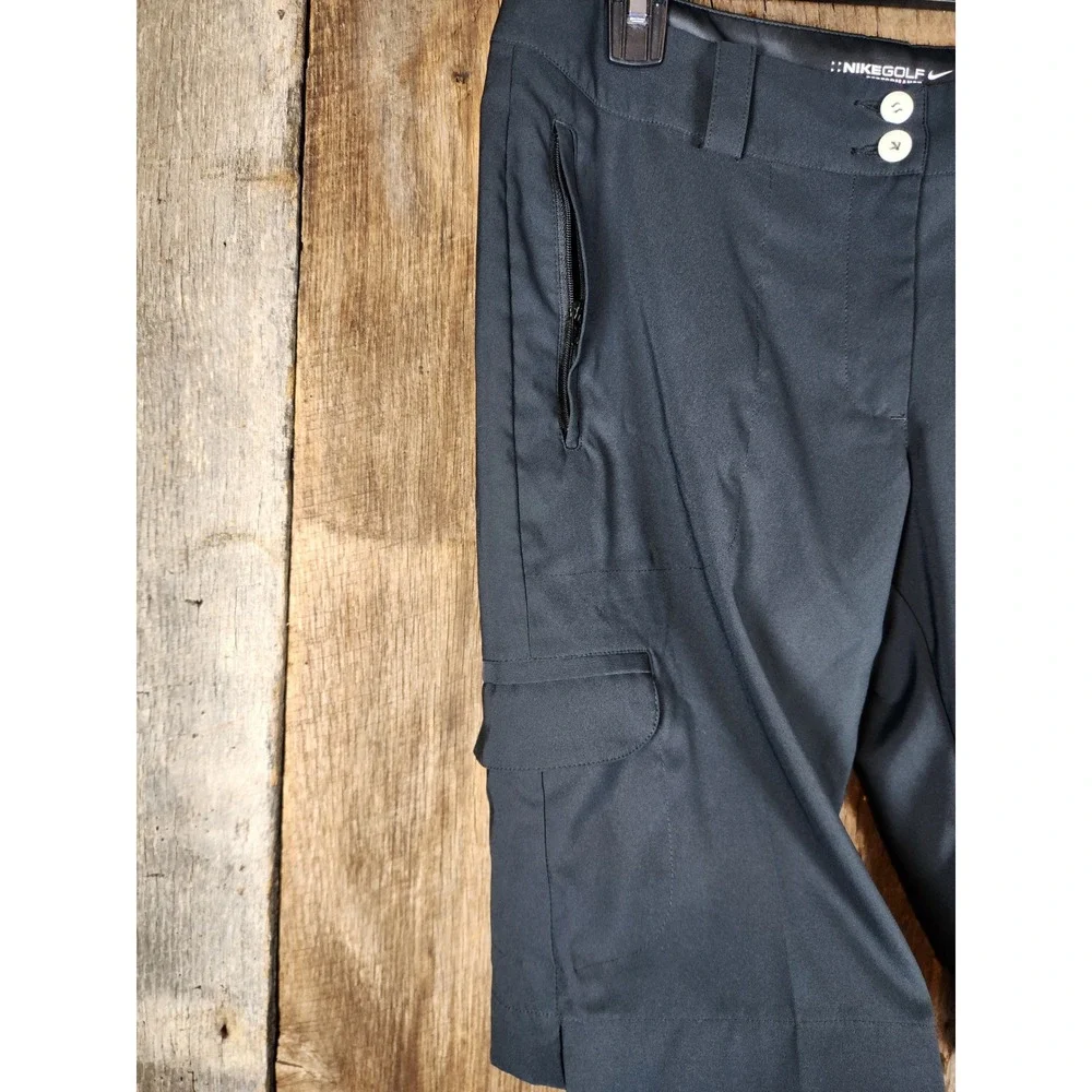 Nike Golf Shorts Tour Performance Dri-FIT Black Womens 8